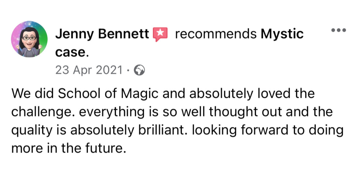 Mystic case feedback