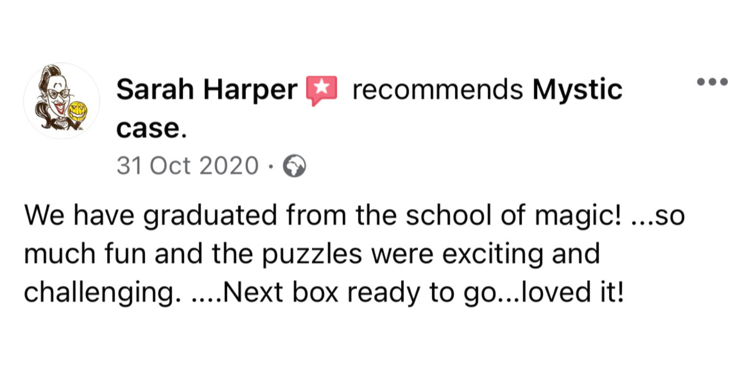 Mystic case feedback