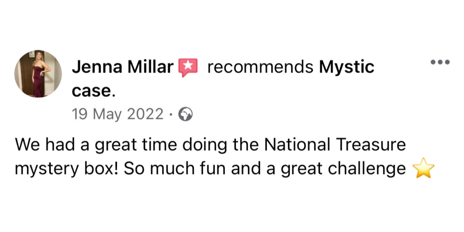Mystic case feedback